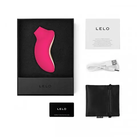 Массажер Lelo Sona 2 Звуковой клитора, 10х5.6 см розовый - фото 3