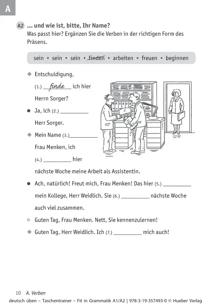 Deutsch uben. Taschentrainer. Fit in Grammatik A1/A2 - Аннелі Білліна - фото 3