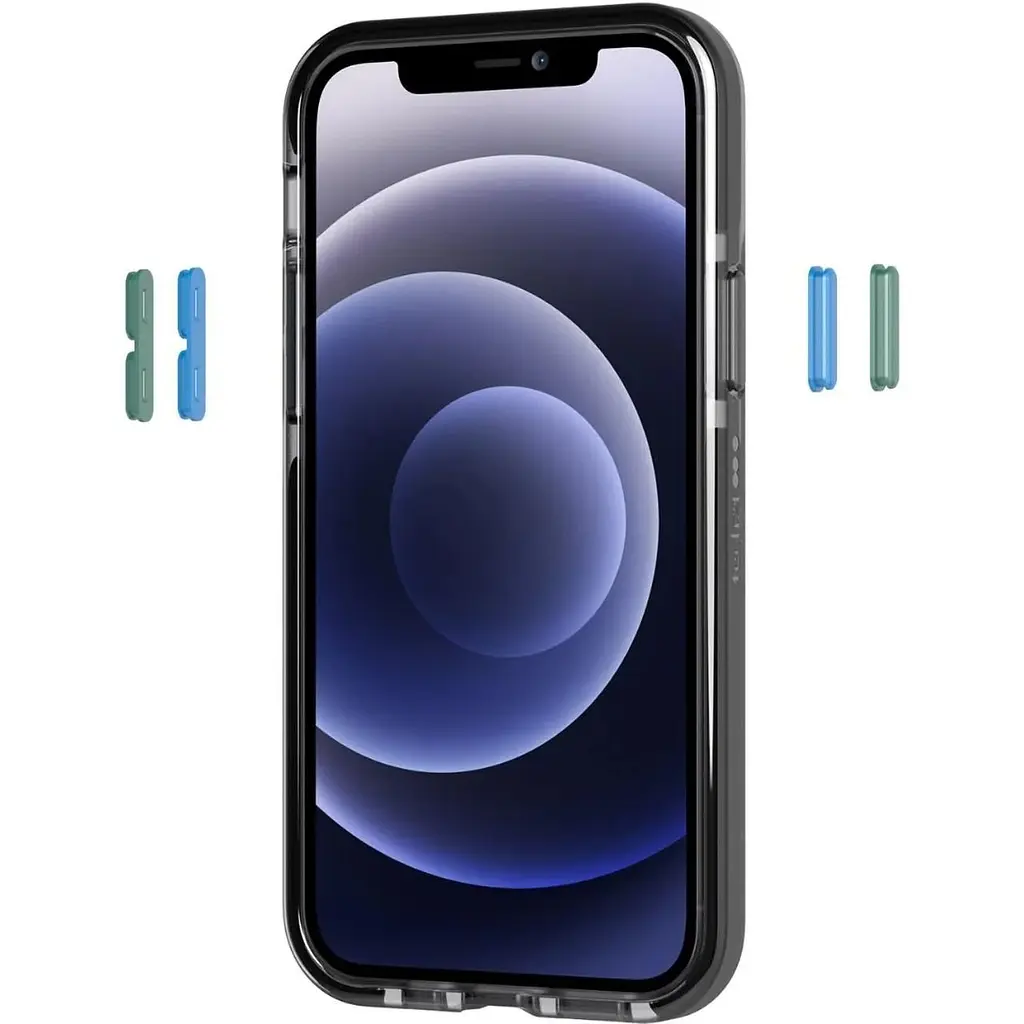 Оригинальный противоударный чехол Tech21 Evo Check для iPhone 12 Pro (6.1") Smokey Black T21-8373 - фото 8