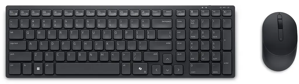 Клавіатура Dell Pro Compact Silent Keyboard and Mouse - KM555 - Russian - фото 2
