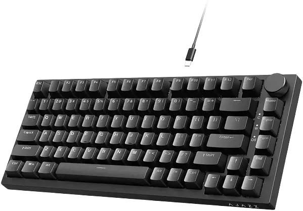 Клавиатура Ajazz AK820 Red Switch Black - фото 2