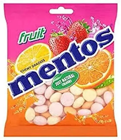 Драже Mentos Fruits Bag 135g - фото 2