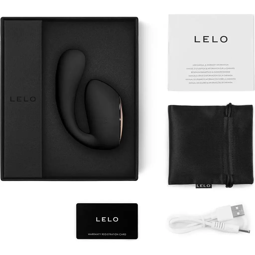 Вібратор LELO IDA Wave + App Black (SO8076) [108484] - фото 6