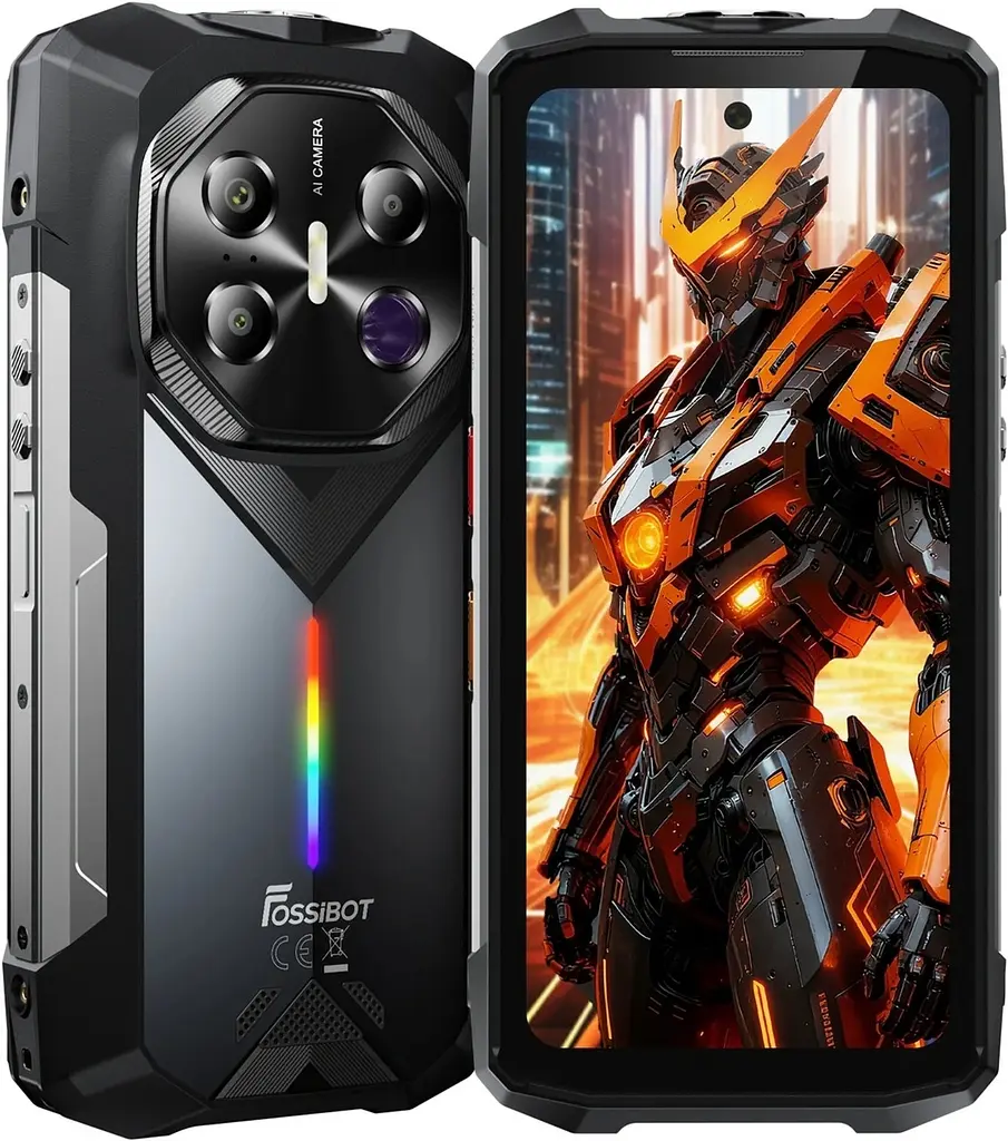 Смартфон Fossibot F113 12/256GB Black (Global) NFC - фото 2