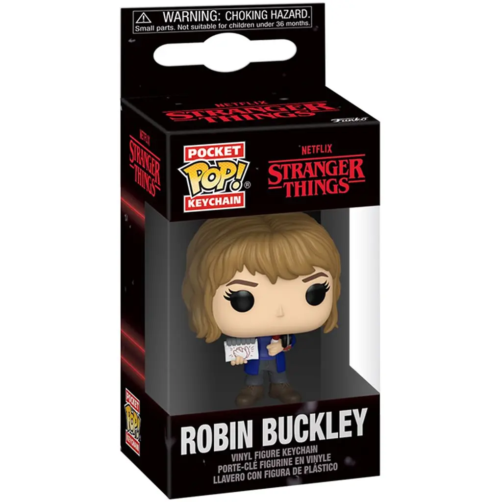 Игровая фигурка Funko POP! Странные дела S5 Робин Бакли на клипсе (86615) - фото 2
