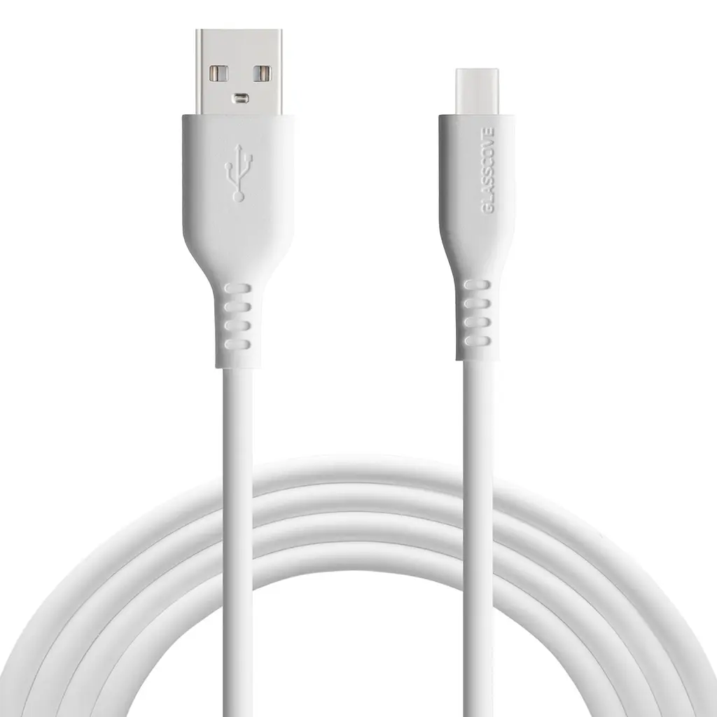 Кабель SOFT USB - Type-C Silicone 3A 1m (GS-AC12WH) Білий