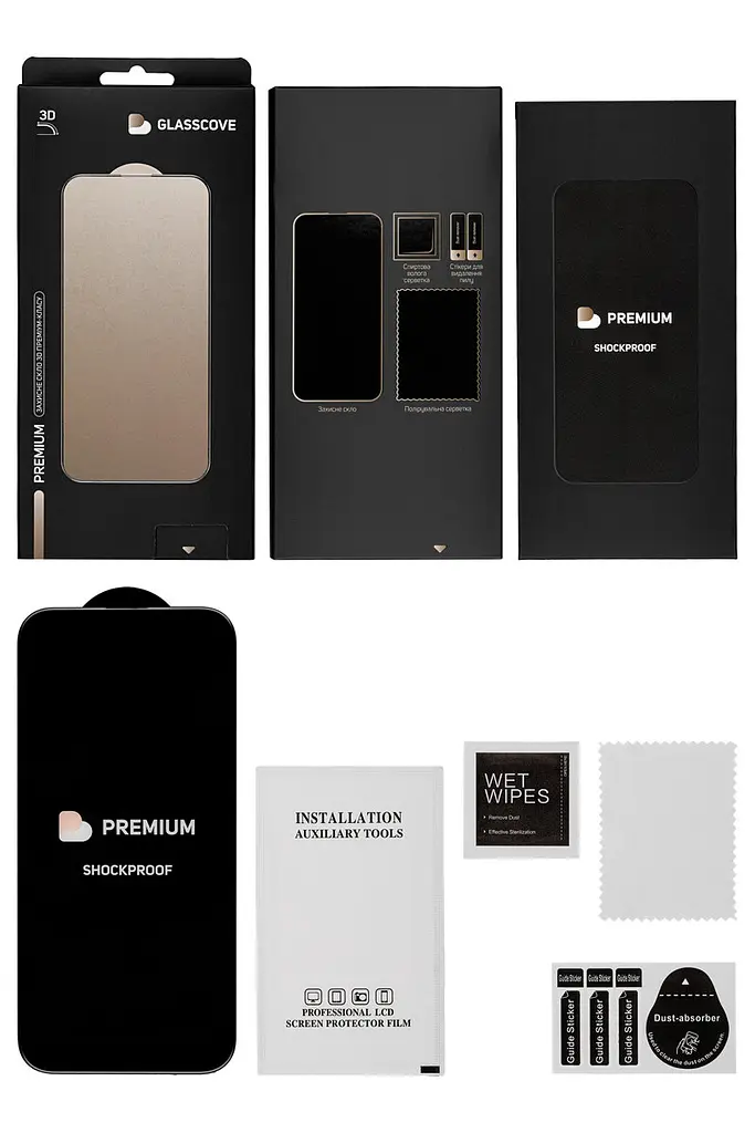 Захисне скло Premium Glasscove для Apple iPhone 16 Pro (НФ-00001000) - фото 2