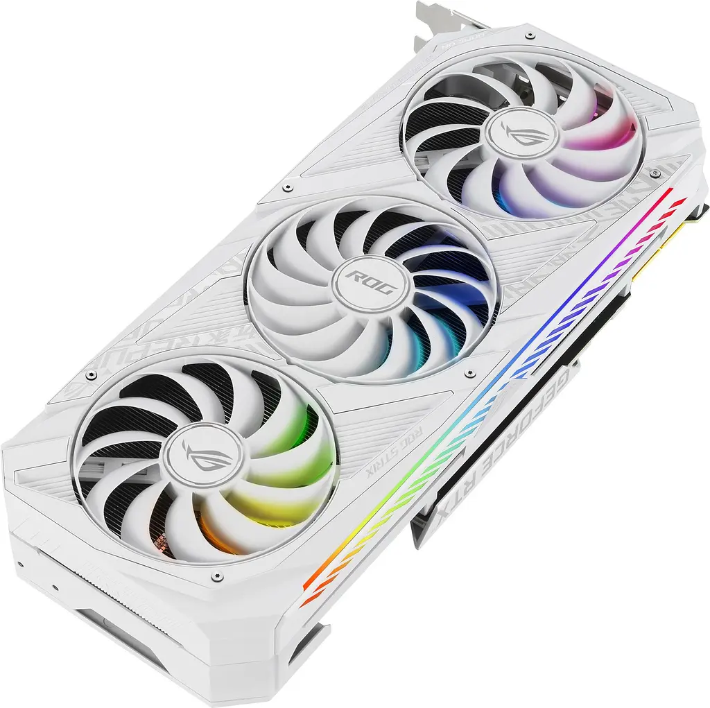 Відеокарта GeForce RTX 3090 24GB Asus ROG Strix OC White (ROG-STRIX-RTX3090-O24G-WHITE) Б/В - фото 10
