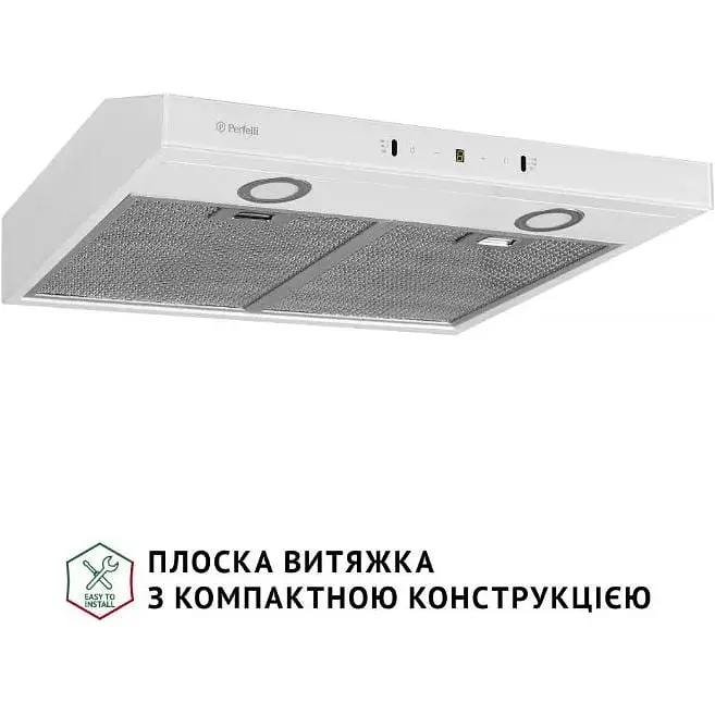 Вытяжка Perfelli RINCI 6CWX Bianco плоская - фото 2
