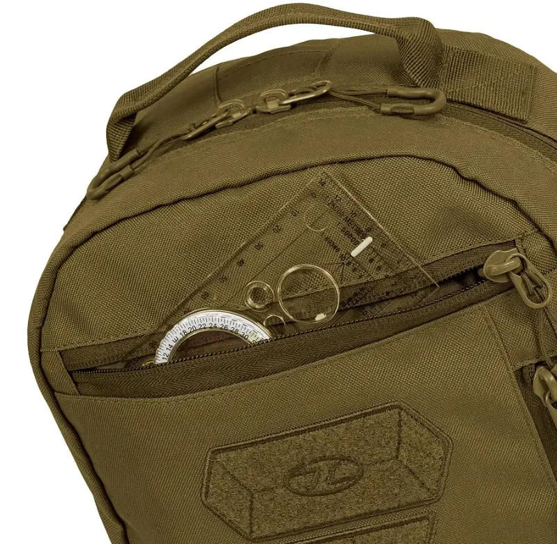 Рюкзак тактический Highlander Scorpion Gearslinger 12L Coyote Tan (TT191-CT) 929713 - фото 8