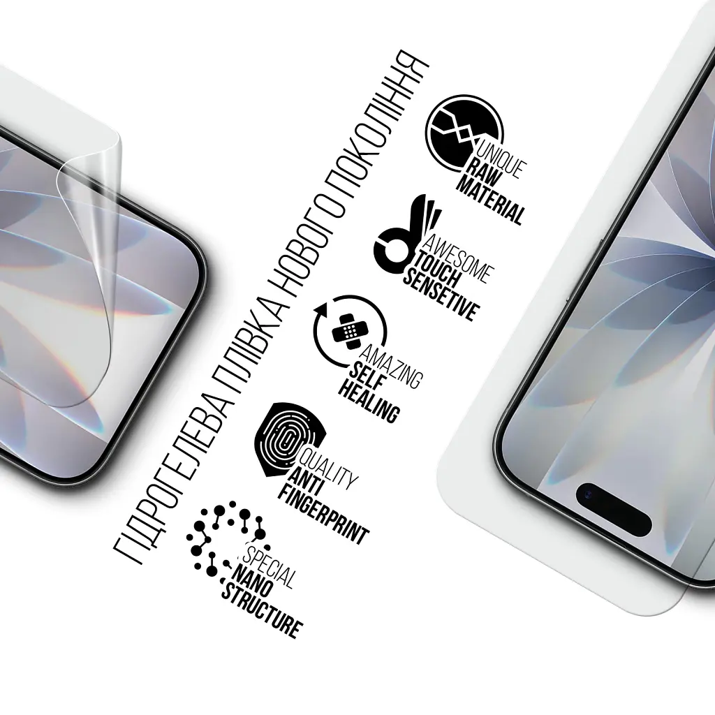 Пленка защитная Armorstandart hydrogel Apple iPhone 17 (ARM86167) - фото 2