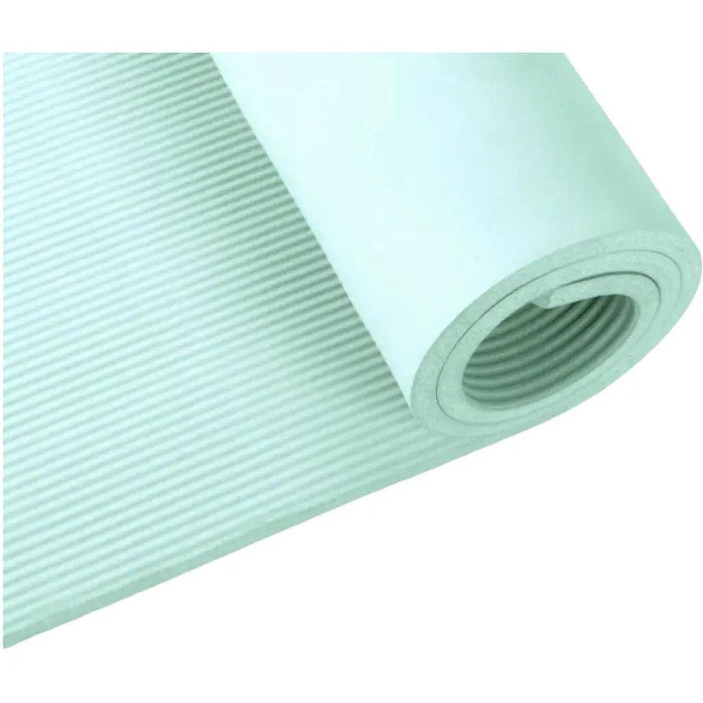 Коврик для фитнеса и йоги Queenfit NBR 1.5 см бирюзовый - фото 5