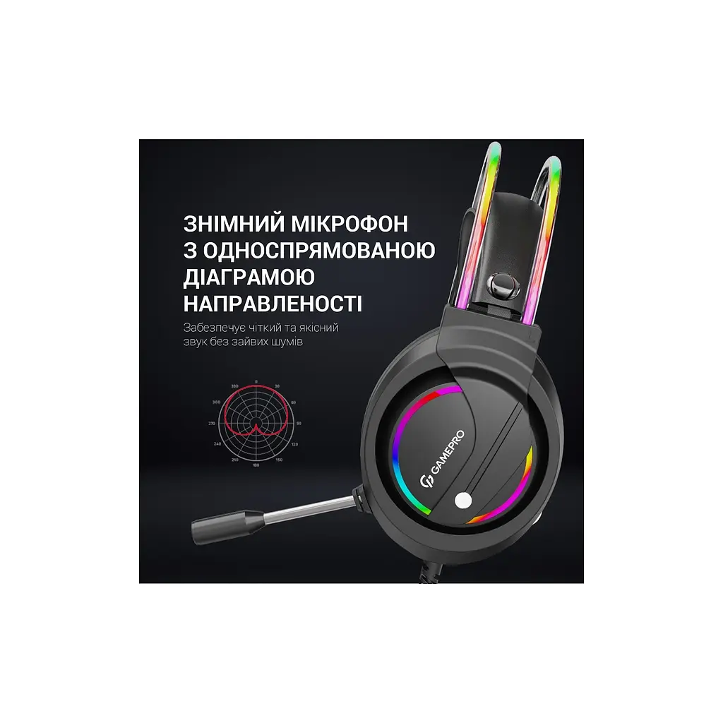 Навушники GamePro HS733 Black (HS733) - фото 6