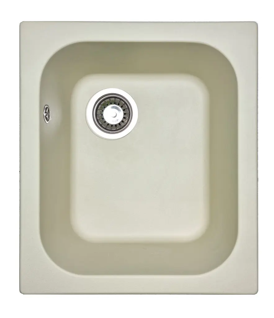 Кухонна мийка Adamant COMPACTA ivory 430x500x200 мм, без крила 43 см - фото 3