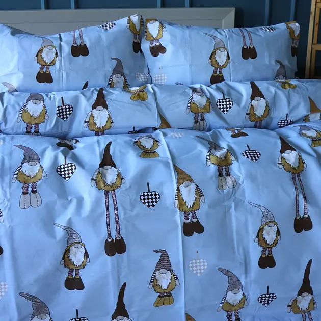 Простирадло MirSon Ranforce Elite Gnome Mood 200 x 220 см (2200013528593) - фото 3
