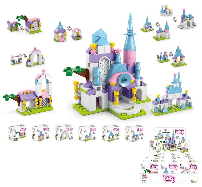Конструктор DIY Toys Казковий Замок в асортименті, CJ-3992897 (6896099)