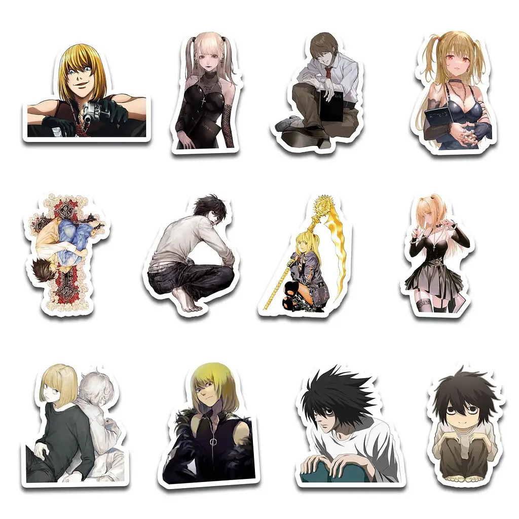 Стикерпак GeekLand Death Note 45 штук (SP DN 01) - фото 4