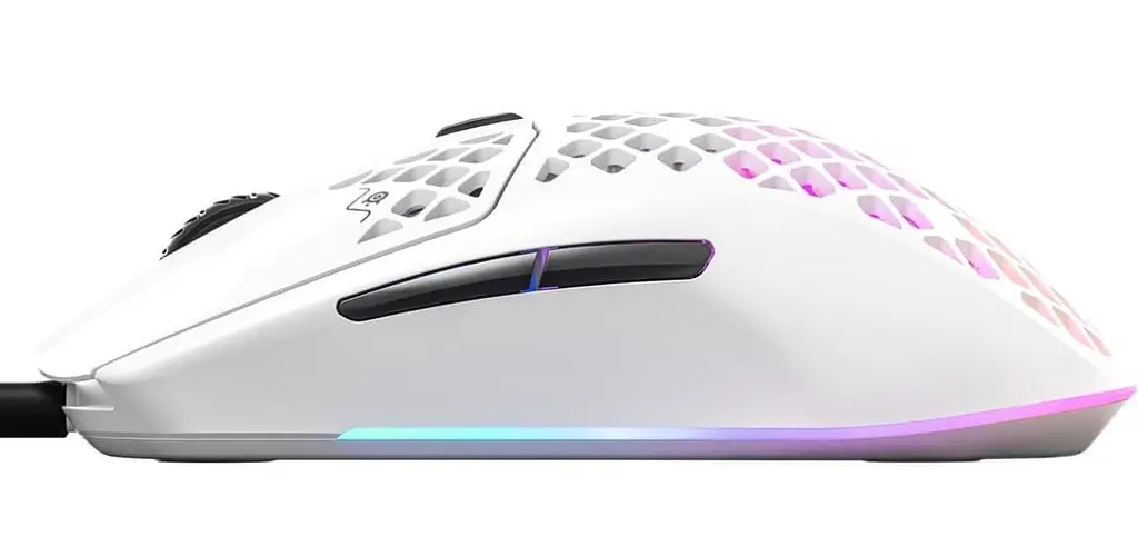 Миша SteelSeries Aerox 3 USB Snow (62603) - фото 3