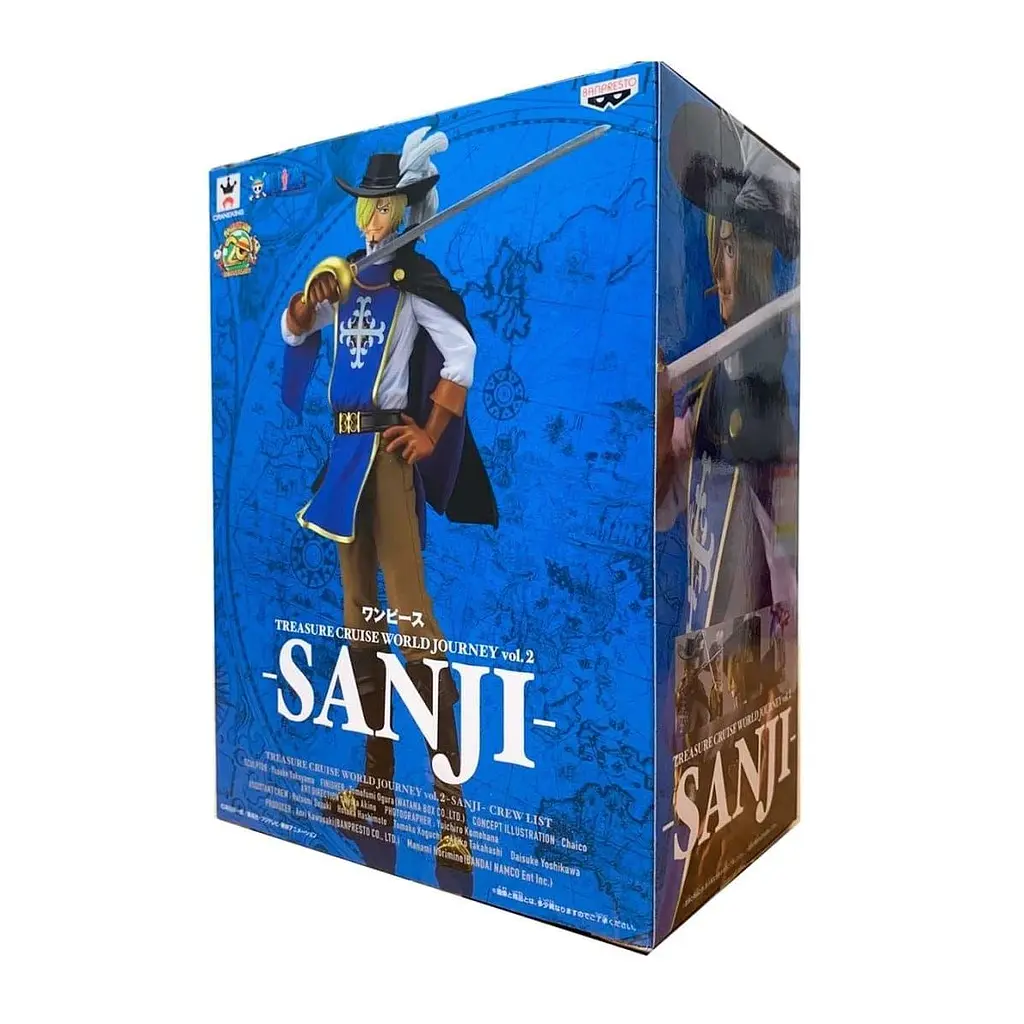 Фігурка Banpresto WORLD JOURNEY One Piece Sanji Vinsmoke Ван Піс Санджі Він смок 22 см B OP SV WJ - фото 5