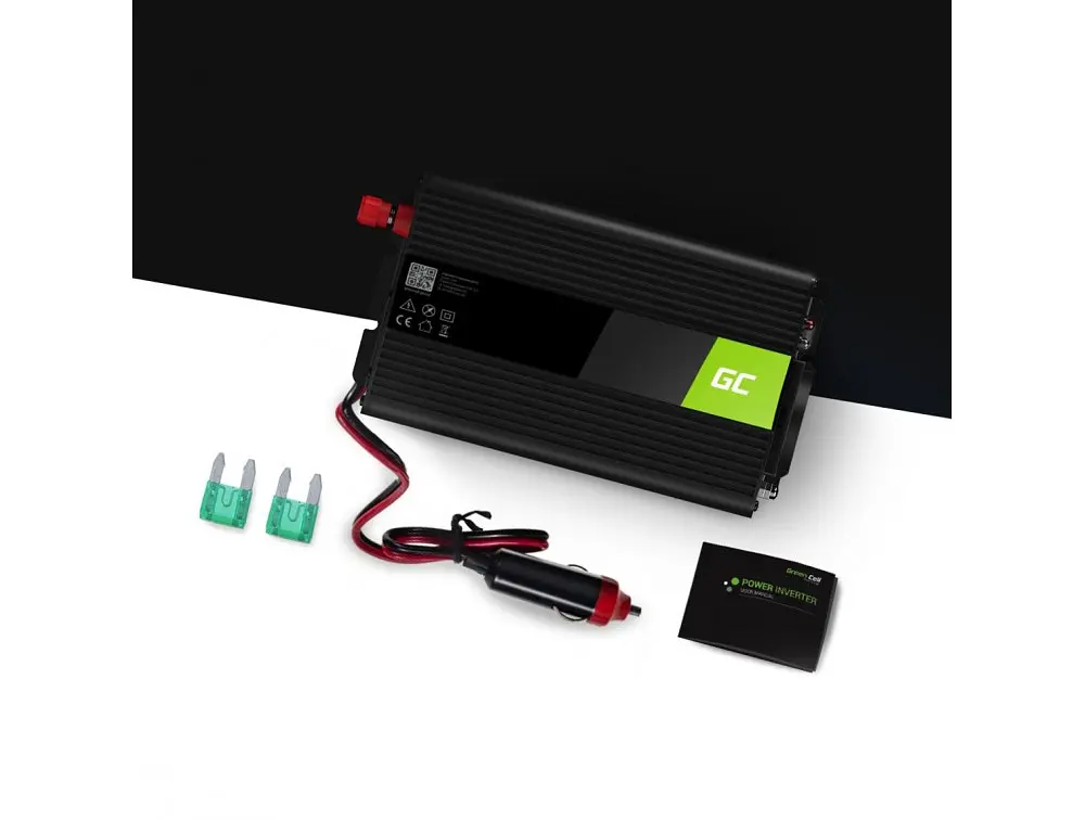 Перетворювач напруги інвертор Green Cell 12 V на 230 V 150 W / 3000 W - фото 6