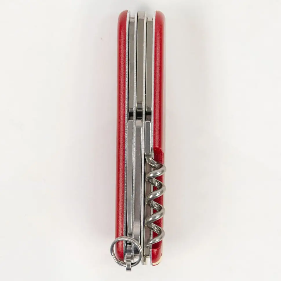 Ніж Victorinox Climber Mat 91мм 14функ черв мат жовт.лого - фото 10