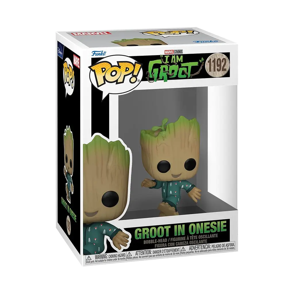 Фігурка Funko Pop Грут I am Groot Groot in Onesie 10 см FP IG GO 1192 - фото 3