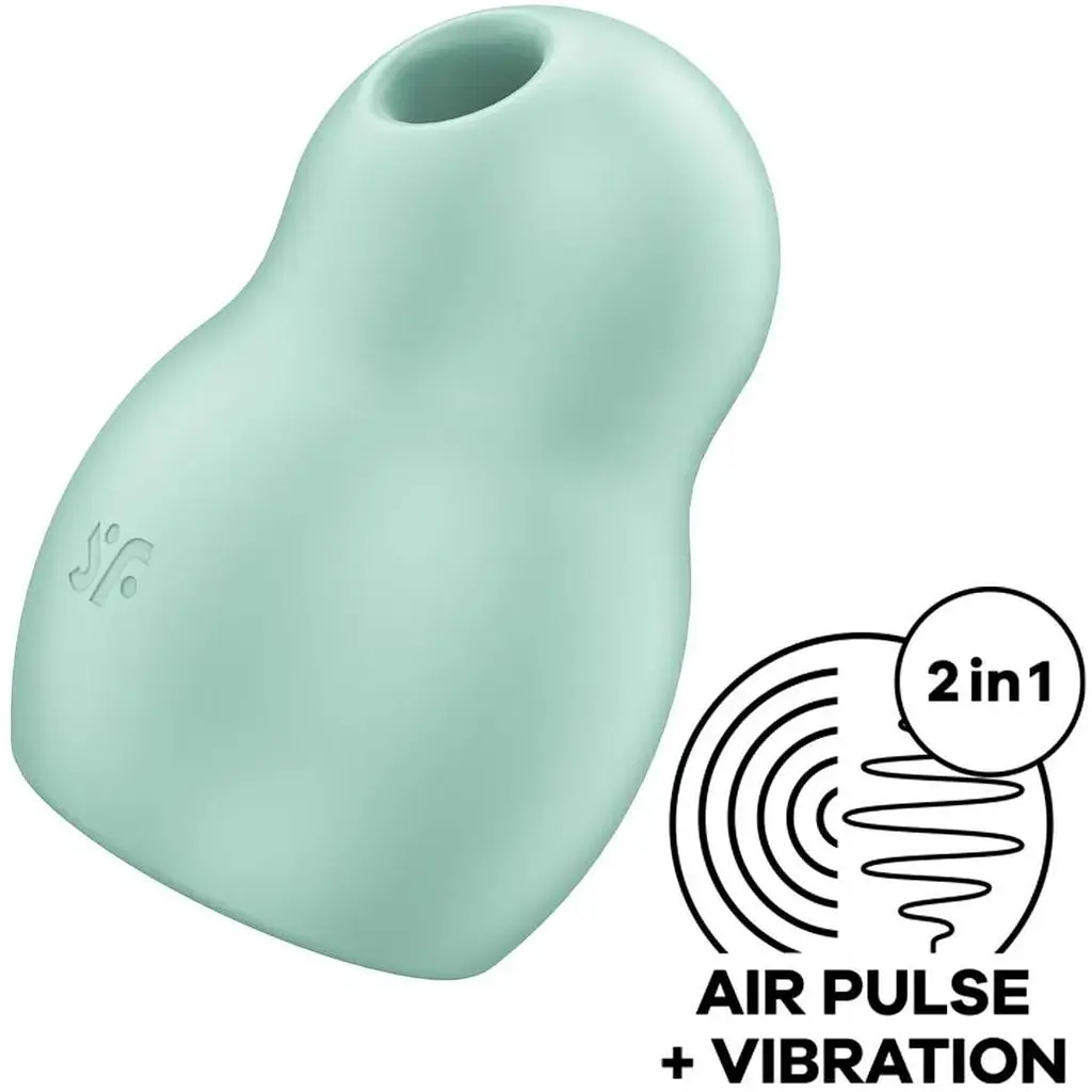 Вакуумний стимулятор Satisfyer Pro To Go 1 Зелений - фото 2