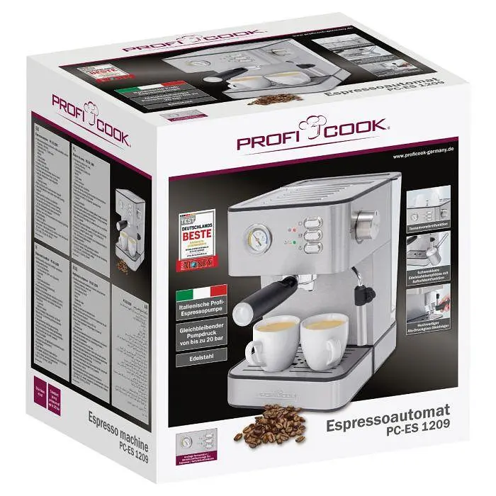 Еспресо-кавоварка Profi Cook PC-ES 1209 - фото 9