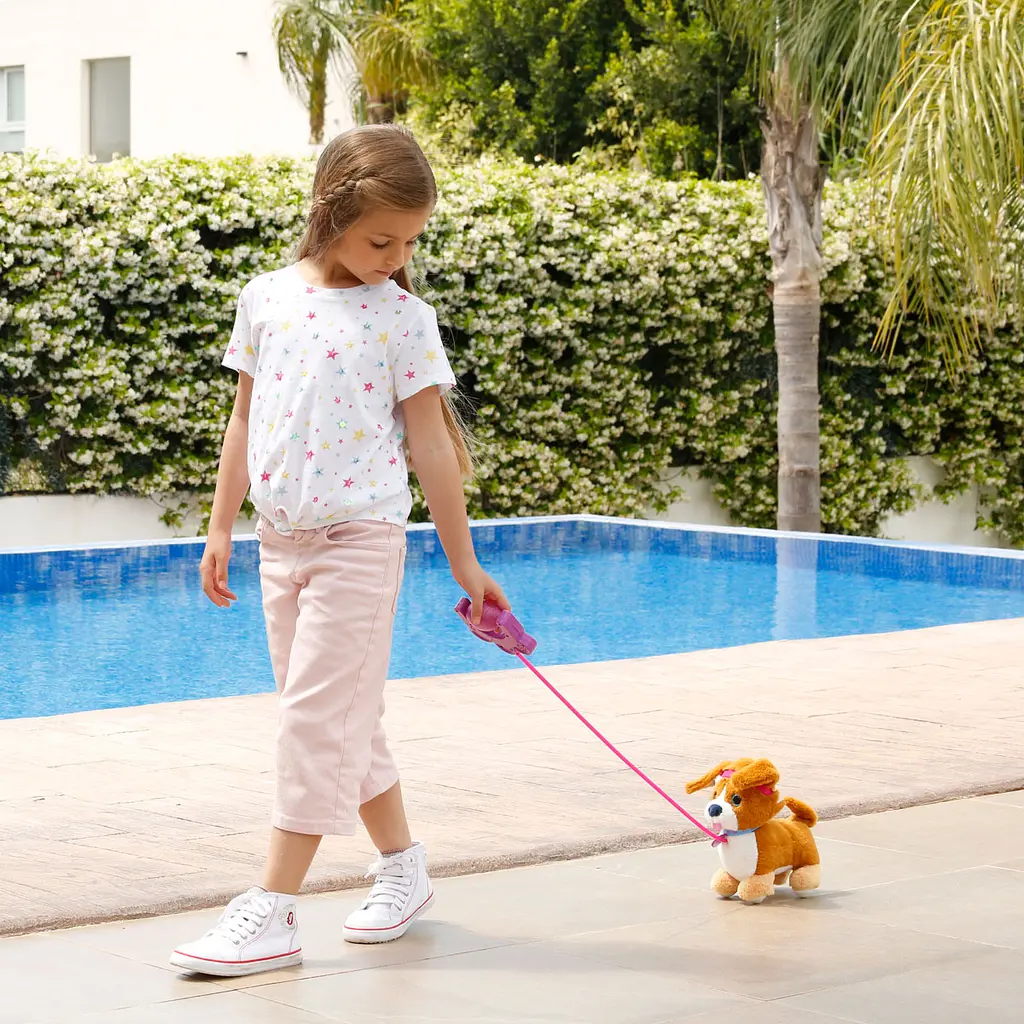 Интерактивная игрушка Sprint Щенок на прогулке, с поводком (SPR001) - фото 8