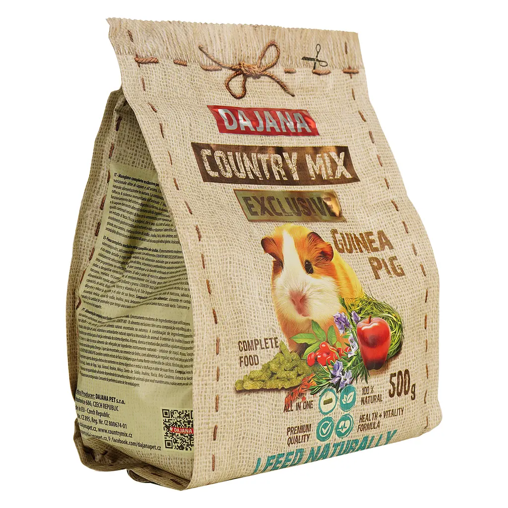 Корм Dajana Country mix Exclusive для морських свинок 500 г (DP412J) - фото 3