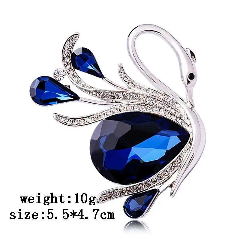 Брошь Лебедь брошь-булавка (494693363) - фото 2