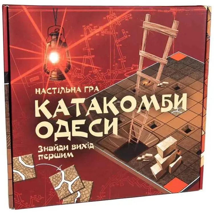 Гра настільна STRATEG "Катакомби Одеси" розважальна мовою 30285