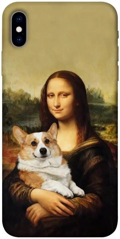 TPU чохол Demsky Mona corgi для Apple iPhone X (5.8")