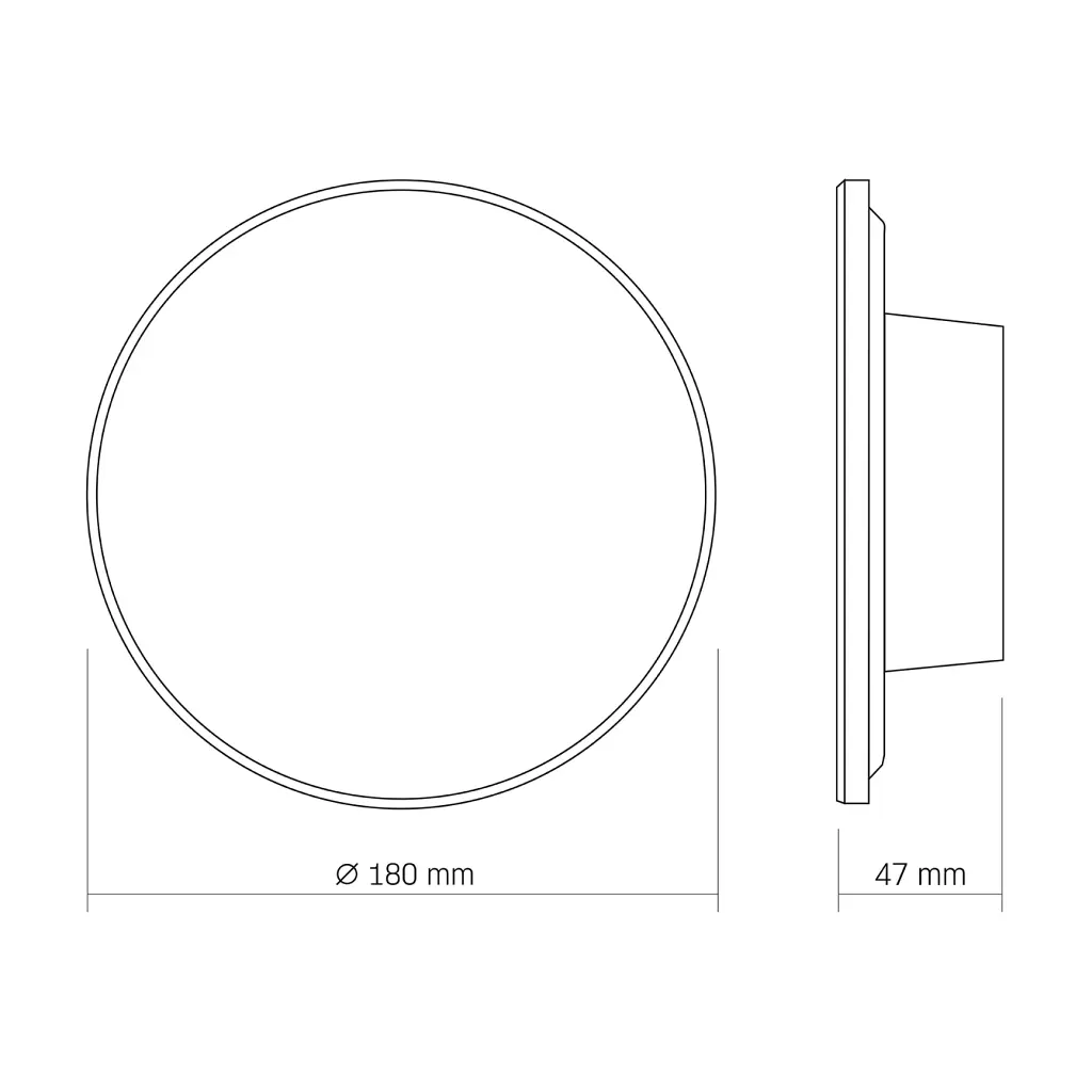 Світильник Videx IP65 VIDEX WL03 12W 3000K-4000K-6500K White (VL-WL03-12CW) - фото 6