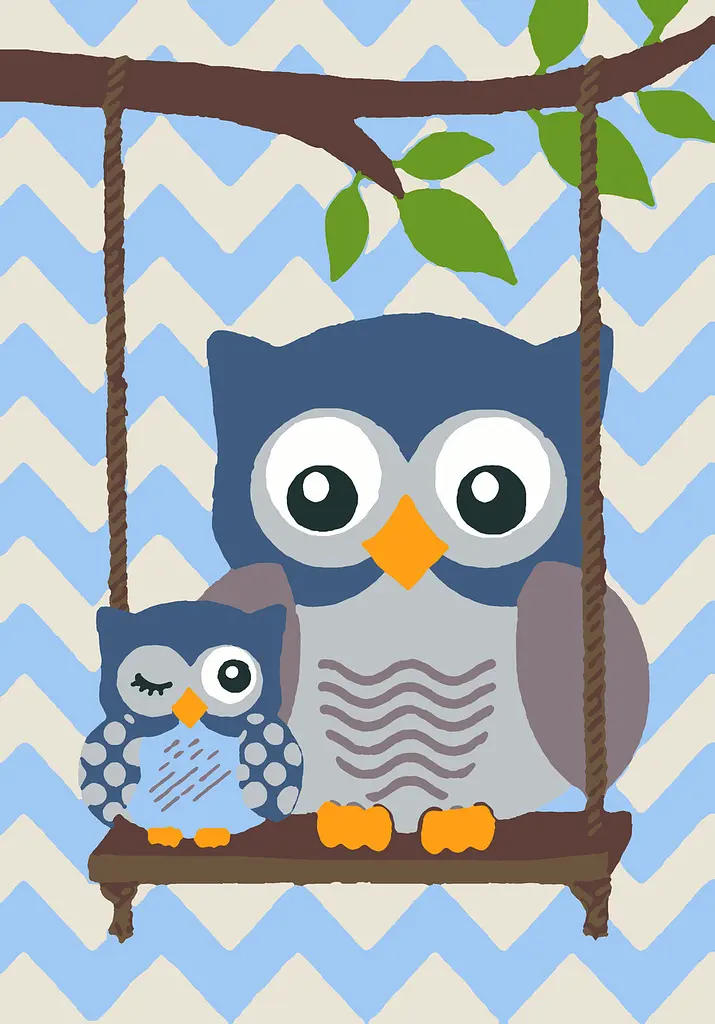 Комплект картин за номерами Riviera Blanca Cute owls (ITR-063) 3 шт в наборі - фото 4