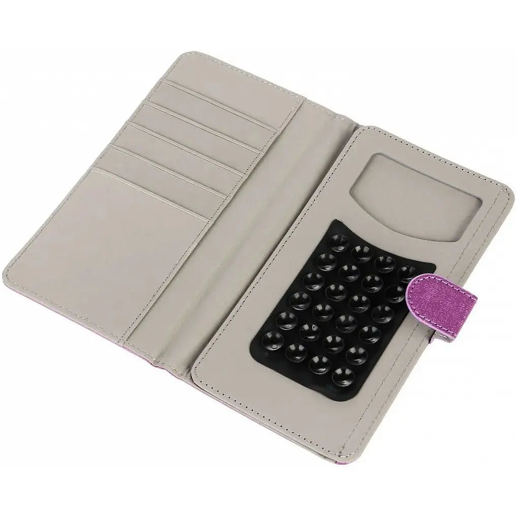 Чехол-книжка Toto Book cover PU Universal 4.7" Purple - фото 3