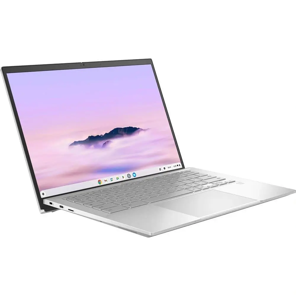 Ноутбук ASUS ExpertBook CX54 CX5403CMA-U516256 (14 2.5K IPS 120 Hz, Intel Core Ultra 5 115U, 16 GB, 256 SSD, Intel Graphics, Chrome OS) Fog Silver (CX5403CMA-U) - фото 2