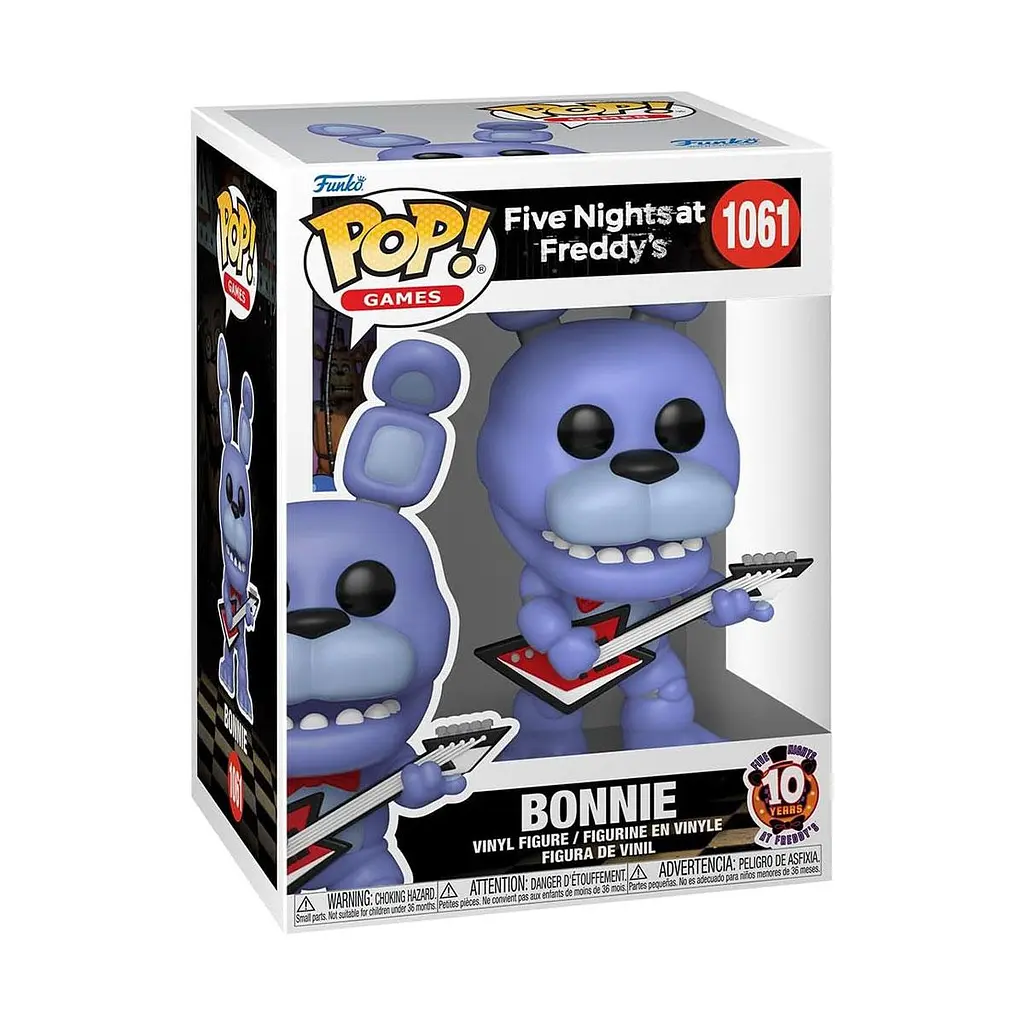 Ігрова фігурка FUNKO POP! серії "5 ночей у Фредді: 10 років" - БОННІ Funko 87113 - фото 2