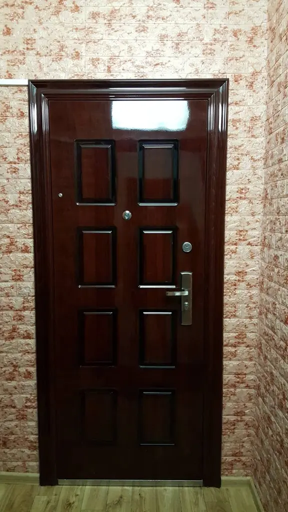 Самоклейка декоративна 3D панель 3D Loft під цеглу червоний мармур 700x770x5мм - фото 2