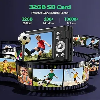 Цифровий фотоапарат 48 МП із 16-кратним зумом та відео Full HD 1080P - фото 5