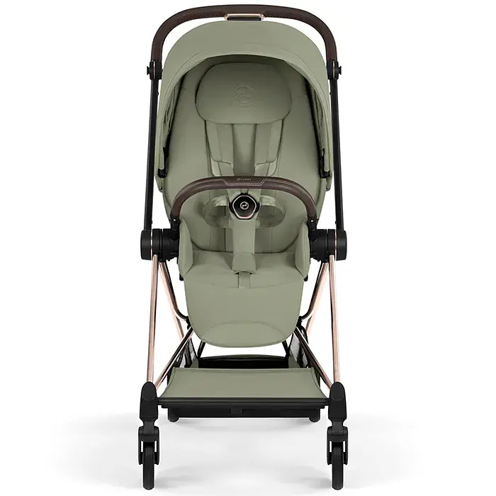 Cybex Mios Style 5.0 коляска 2 в 1 Sage Green шасі Rosegold - фото 3