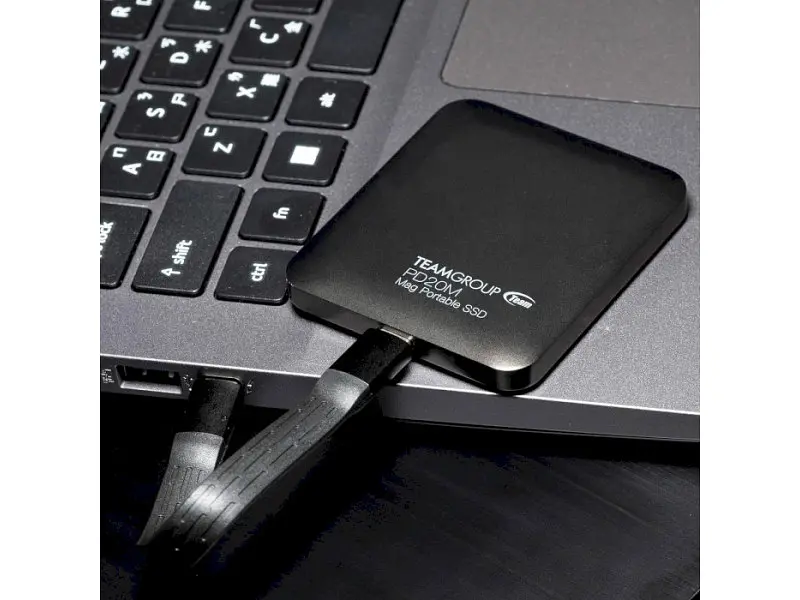 SSD-накопичувач Team PD20M Mag Portable 2 TB Titanium Gray (TPSEG2002T0C108) - фото 6