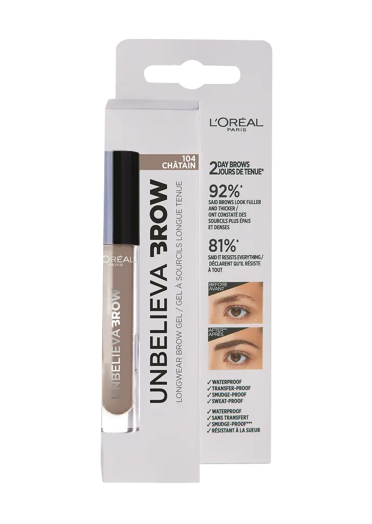 Гель для брів L'Oreal Paris Unbelieva'Brow тон 104, 3.4 мл (A9709700) - фото 4