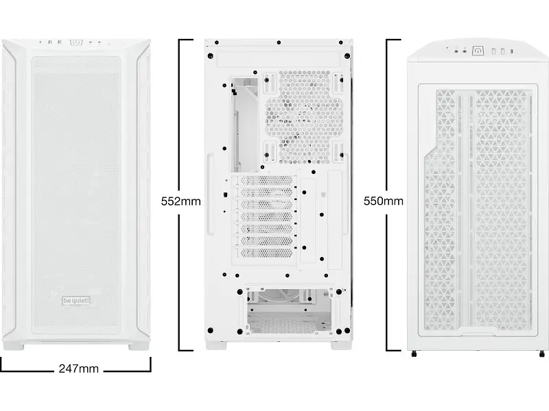 Корпус Be quiet! Shadow Base 800 FX White (BGW64) - фото 11