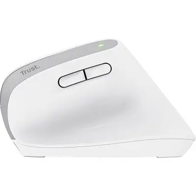 Компьютерная мышка Trust Bayo+ Ergonomic Wireless/Bluetooth White (25399) - фото 4