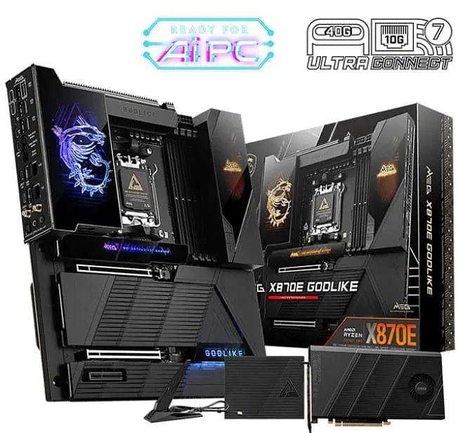 Материнська плата MSI MEG X870E GODLIKE (MEG X870E GODLIKE) (Socket AM5, AMD X870E, E-ATX) - фото 5