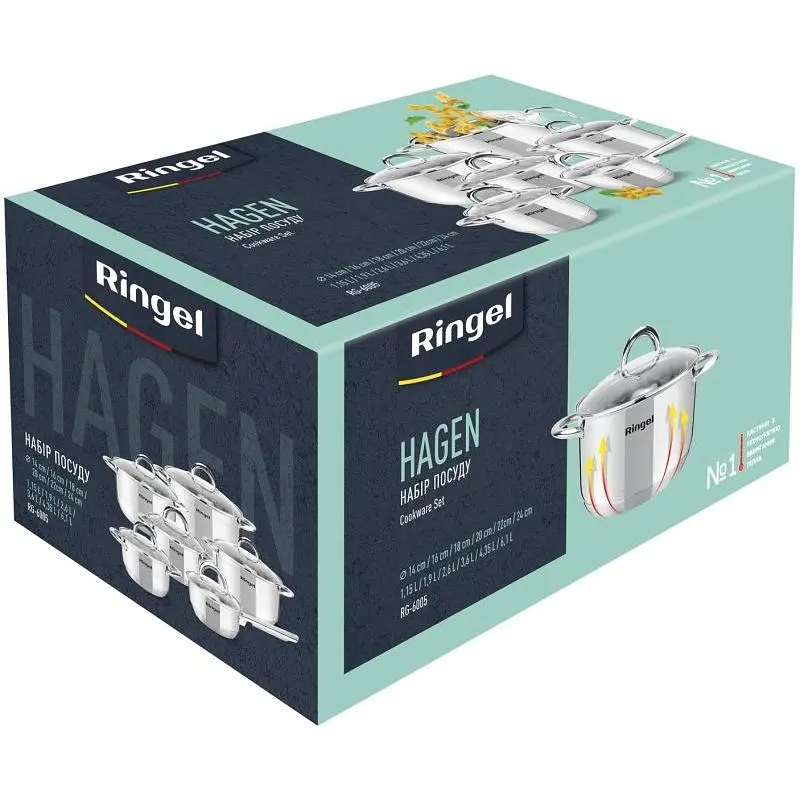 Набір посуду RINGEL Hagen RG-6005 - фото 7