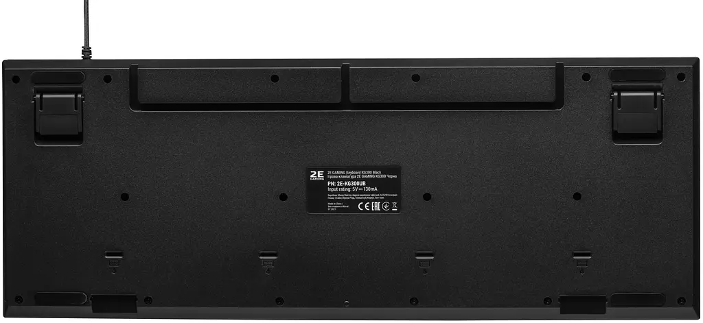 Клавиатура 2E KG300 LED USB Black [2E-KG300UB] [74251] - фото 6