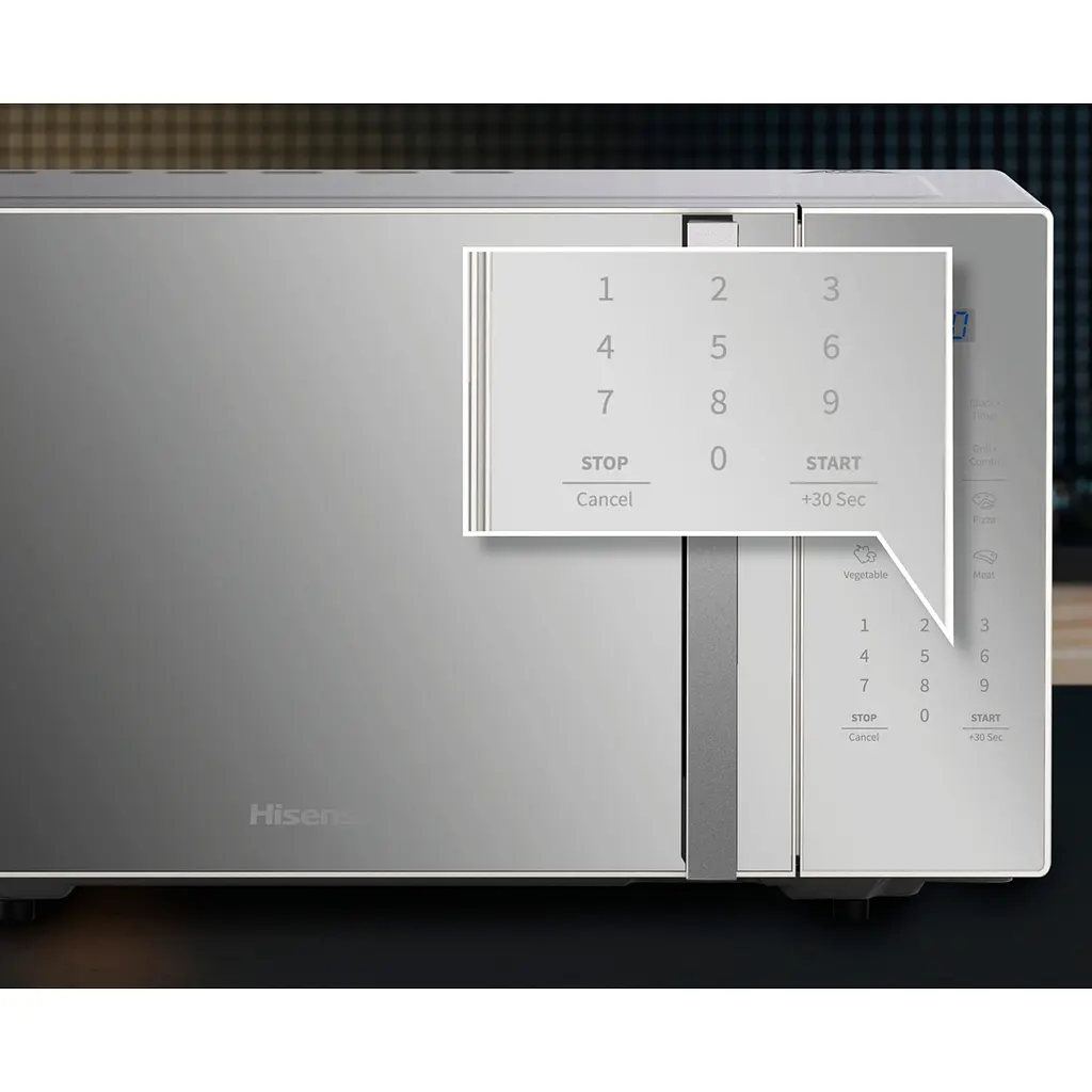 Мікрохвильова піч-гриль Hisense H23MOMS5HG - фото 4