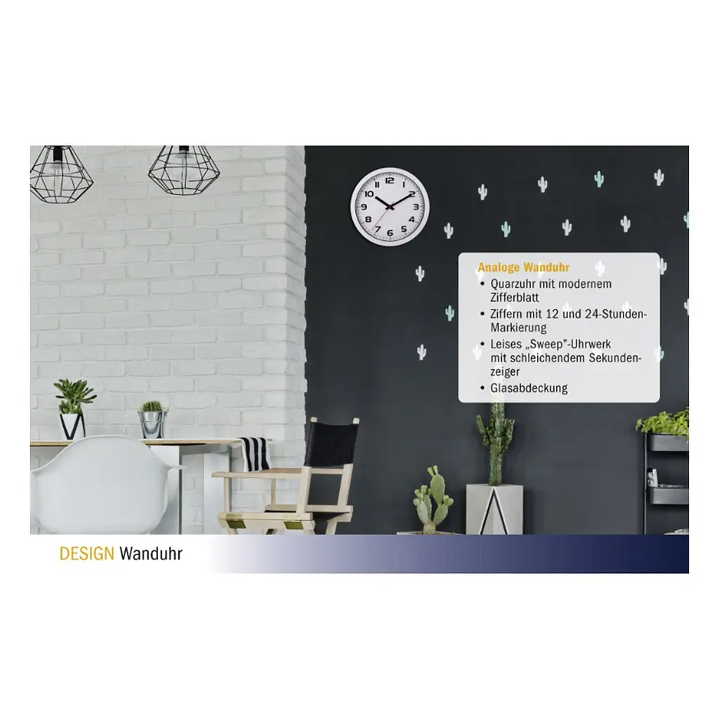 Годинник настінний TFA 60305002 - фото 3